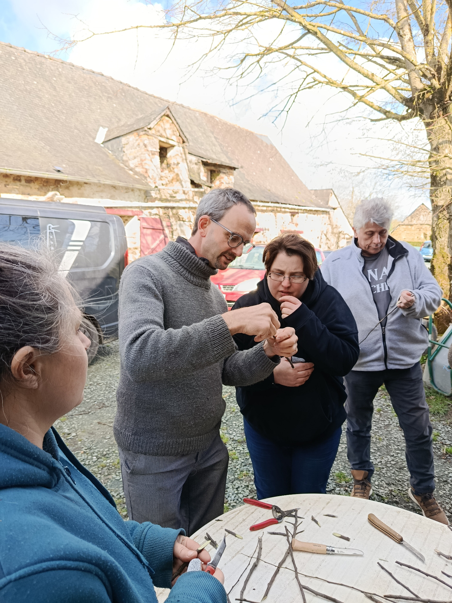 Stage greffe d'hiver